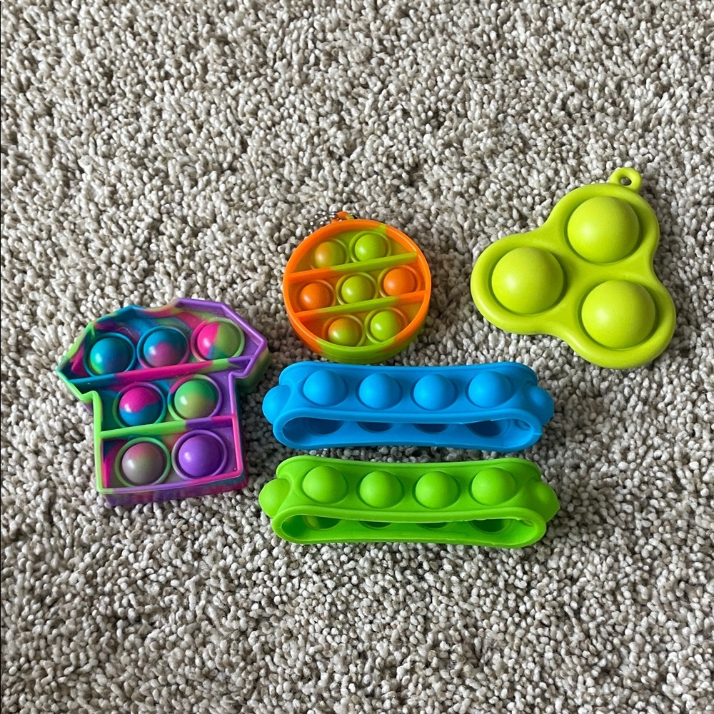 Colorful Pop It Fidget Toy Set for Kids - Picture 16 of 16